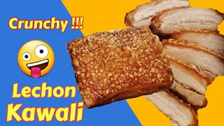 Lechon Kawali  Lutong Bahay in Canada 🇵🇭🇨🇦 [upl. by Einomrah]