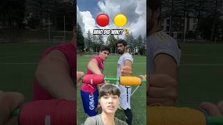 guess which side wins challenge funny football automobile comedy shorts [upl. by Eellehs]