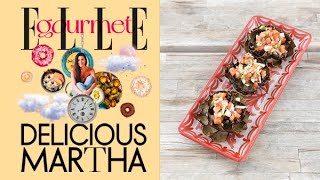 Flores de alcachofa con pico de gallo por Delicious Martha  Elle Gourmet España [upl. by Baptlsta]