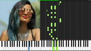 Pallivaalu BhadravattakamBe Free KeyboardPiano tutorialVidya vox slow version included [upl. by Nahgeem]