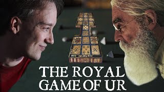 Tom Scott vs Irving Finkel The Royal Game of Ur  PLAYTHROUGH  International Tabletop Day 2017 [upl. by Ocin]