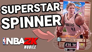 CRAZY NBA 2K Mobile Rose Quartz Superstar Spinner Pack Opening [upl. by Hourihan]