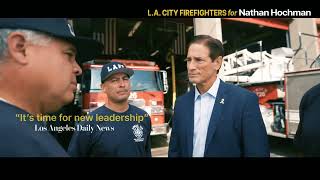 LA City Firefighters Support Nathan Hochman for District Attorney [upl. by Lamp]