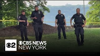 Woman pushed to death at NYC park [upl. by Yerffeg]