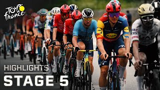 Tour de France 2024 Stage 5  EXTENDED HIGHLIGHTS  732024  Cycling on NBC Sports [upl. by Odlaw]