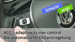 Schüchl zeigt ACC  so funktioniert die automatische Distanzregelung [upl. by Niwrad944]