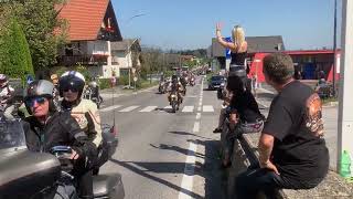 Bike Week Faaker See 2023 Harley Davidson Parade [upl. by Savior]