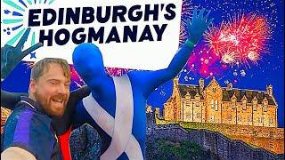 Edinburgh Hogmanay Scottish New Years Celebrations [upl. by Darbee]