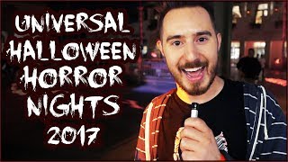 HALLOWEEN HORROR NIGHTS at Universal 2017 [upl. by Hanway316]