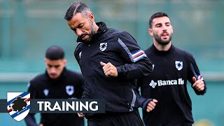 Sampdoria al lavoro partitella tattica con la Primavera [upl. by Merow]