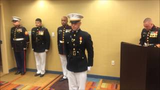 AO Marine Officer Commissioning 32015 [upl. by Jarrid]