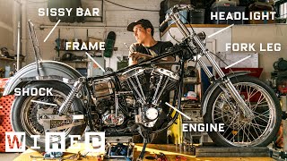 Mechanic Breaks Down a Classic HarleyDavidson  WIRED [upl. by Anyahs]