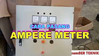 CARA PASANG AMPERE METER [upl. by Ahsilra]