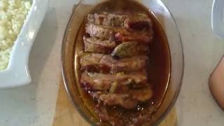 Lomo de cerdo al horno [upl. by Eatnad]