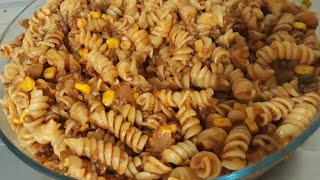 como fazer macarrao com carne moida  macarronada [upl. by Immat]