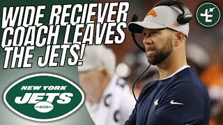 BREAKING Jets Wide Receiver Coach LEAVES To Join The Pittsburgh Steelers  Zach Azzanni [upl. by Enalahs]