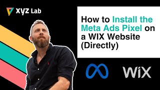 How to Install the Meta Ads Pixel on a WIX Website Directly [upl. by Yedarb]