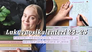 KALENTERI 2425  HYVINVOINTIA JA PÄIVÄKIRJAMERKINTÖJÄ 📗🧡 [upl. by Laertnom]