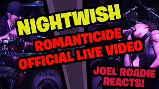 NIGHTWISH  Romanticide OFFICIAL LIVE VIDEO  Roadie Reacts [upl. by Elinet]