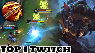 Wild Rift Twitch  Top 1 Twitch Gameplay Rank Challenger [upl. by Milt]