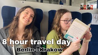 TRAIN FROM BERLIN TO KRAKOW  INTERRAILING VLOG DAY SIX [upl. by Fotina]