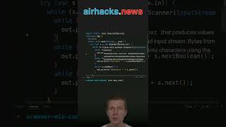 Reading  Recognising quotAnythingquot with javautilScanner java shorts coding airhacks [upl. by Annas69]