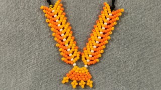 Thakorji Shringar Kanth Mala  Khajuri design  Gadiji Mala Pusti shri ang EasyMoti Mala [upl. by Trebleda]