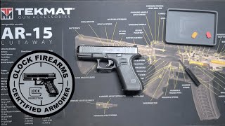 Glock 45 How to Disassemble amp Reassemble  Certified Glock Armorer [upl. by Ednalrim]