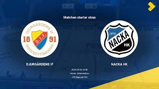 Djurgården  Nacka HK 102  J18 Regional [upl. by Sandry]