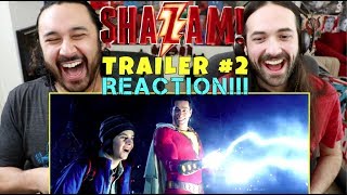 SHAZAM  Official TRAILER 2  REACTION [upl. by Anis280]