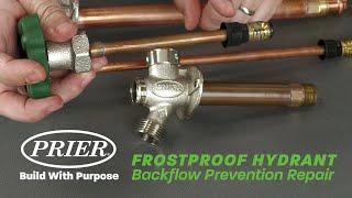 PRIER Frostproof Hydrant Backflow Prevention Repair [upl. by Magena886]