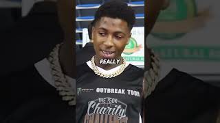 NBA Youngboy Flirting With Interviewer 😳 shorts rap nbayoungboy [upl. by Ardnauqal]