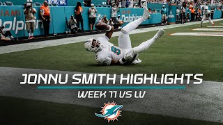 Jonnu Smith goes for a CAREER HIGH 101yards versus the Raiders l Miami Dolphins [upl. by Reemas]