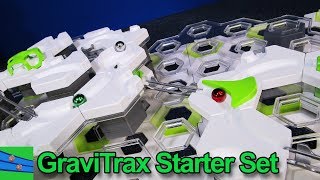 GraviTrax Starter Set Interactive Track System by Ravensburger Review by Marble Grooves Race Grooves [upl. by Durkin]