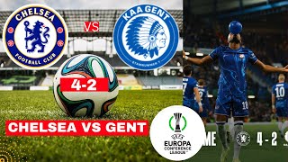 Chelsea vs Gent 42 Live Stream UEFA Conference League Football Match Score 2024 Highlights KAA FC [upl. by Iel]