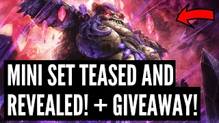 MINISET REVEALED and TEASED DUAL CLASS CARDS Therazane LEGENDARY  HUGE GIVEAWAY [upl. by Solis]