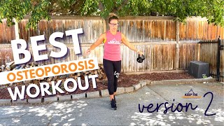 BEST Osteoporosis Workout  High Impact for STRONGER BONES  Dr Alyssa Kuhn [upl. by Zoi]