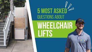 Porch Lifts  Wheelchair Lifts For Your Home  Most Asked Questions [upl. by Janaye]