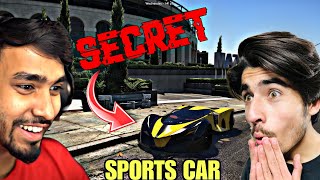 GTA5  In a secret place we found a sports car  Game play REEL GAMERS with tecnogamerz [upl. by Hamal841]