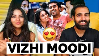 🇮🇳 So cute ❤️ REACTING TO VIZHI MOODI  Video Song  Ayan  Suriya  Tamannaah [upl. by Verile545]