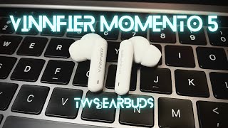 Vinnfier Momento 5 TWS Earbuds  Unboxing amp Review [upl. by Noeled]