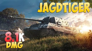 Jagdtiger  5 Kills 81K DMG  100  World Of Tanks [upl. by Morly]