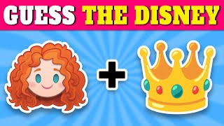 Guess the DISNEY Movie by Emoji 🏰🎬  Disney Emoji Quiz [upl. by Rossuck]