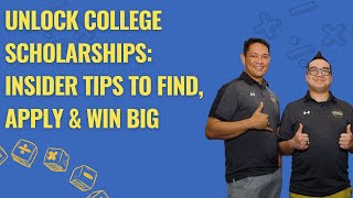 Unlock College Scholarships Insider Tips to Find Apply amp Win B [upl. by Beard]