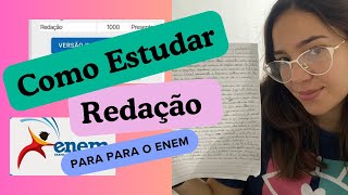 ENEMPasso a passo de como fazer uma redação nota mil para o Enem [upl. by Geirk]