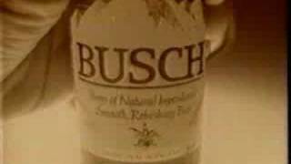 Retro Commercials Busch BeerOld Footage [upl. by Oriane]