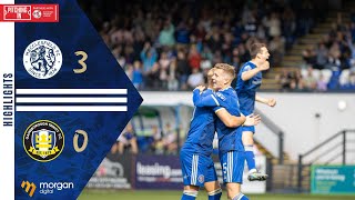 Highlights Macclesfield FC 30 Gainsborough Trinity [upl. by Higley]