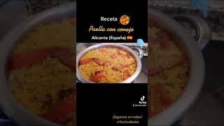 Como hacer una Paella 🥘 de conejo paso a paso receta paella de conejo alicantina España 🇪🇸 [upl. by Trakas154]