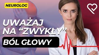 Uważaj na ten rodzaj bólu głowy To może być UDAR [upl. by Boyer680]