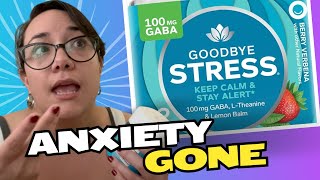 Olly Goodbye Stress Gummies Review LIFE CHANGING FOR ANXIETY [upl. by Liebman]